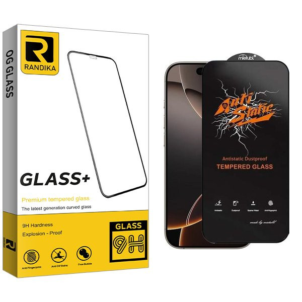 محافظ صفحه نمایش راندیکا مدل RKnewpkg Antistatic مناسب برای گوشی موبایل اپل iPhone 16 Pro