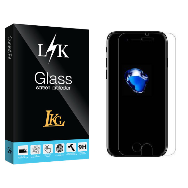 محافظ صفحه نمایش ال کا جی مدل LK Glass مناسب برای گوشی موبایل اپل iphone 6/7/8/SE 2020