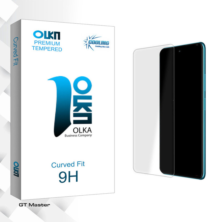 محافظ صفحه نمایش شیشه ای کولینگ مدل Olka Glass مناسب برای گوشی موبایل ریلمی GT Master