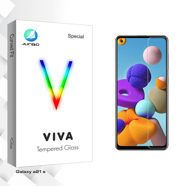 محافظ صفحه نمایش جانبو مدل Viva Glass مناسب برای گوشی موبایل سامسونگ Galaxy A21s