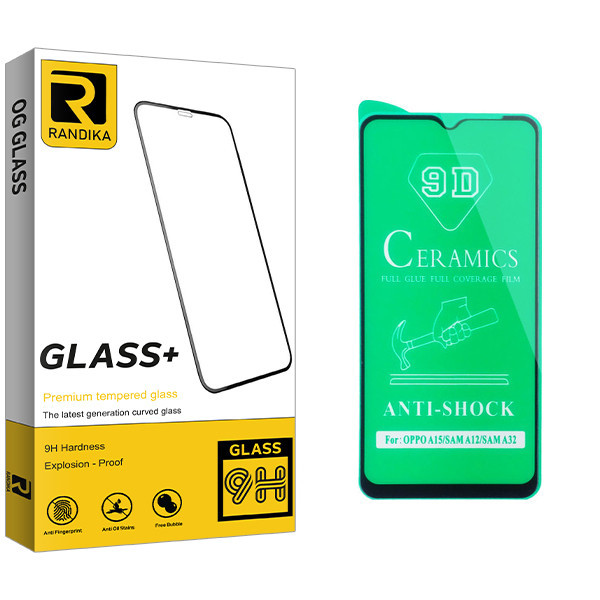 محافظ صفحه نمایش سرامیکی راندیکا مدل GLD مناسب برای گوشی موبایل سامسونگ Galaxy A12