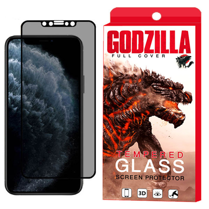 محافظ صفحه نمایش حریم شخصی گودزیلا مدل GGP مناسب برای گوشی موبایل اپل iPhone 11