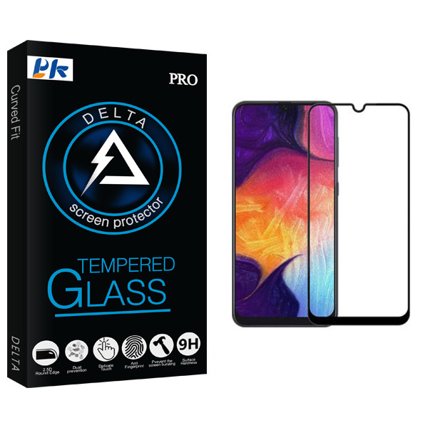 محافظ صفحه نمایش پی کی مدل Delta Glass مناسب برای گوشی موبایل سامسونگ Galaxy A12