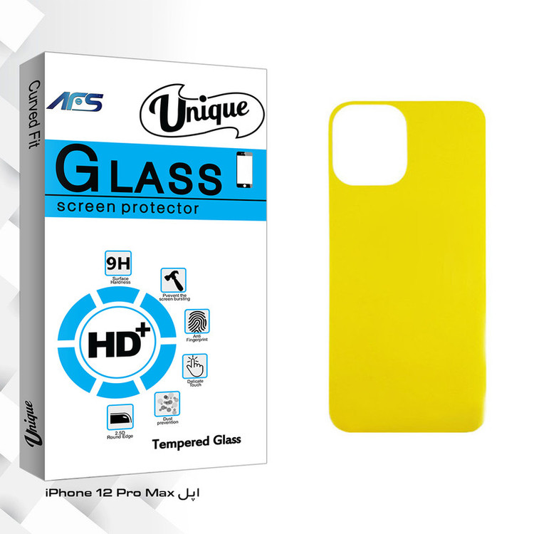 محافظ پشت گوشی ای اف اس مدل Unique Glass مناسب برای گوشی موبایل اپل iPhone 12 Pro Max