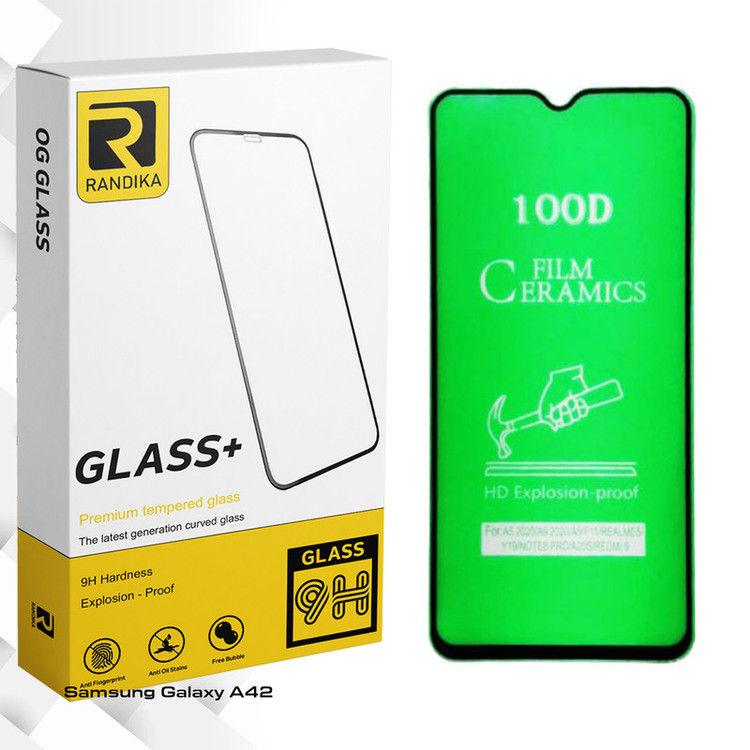 محافظ صفحه نمایش سرامیکی راندیکا مدل GLD مناسب برای گوشی موبایل سامسونگ Galaxy A42