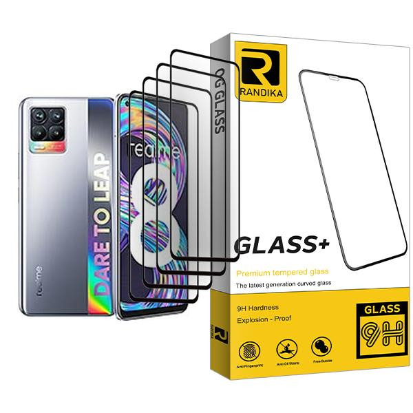 محافظ صفحه نمایش راندیکا مدل Glass MIX004 مناسب برای گوشی موبایل ریلمی 8 بسته چهار عددی