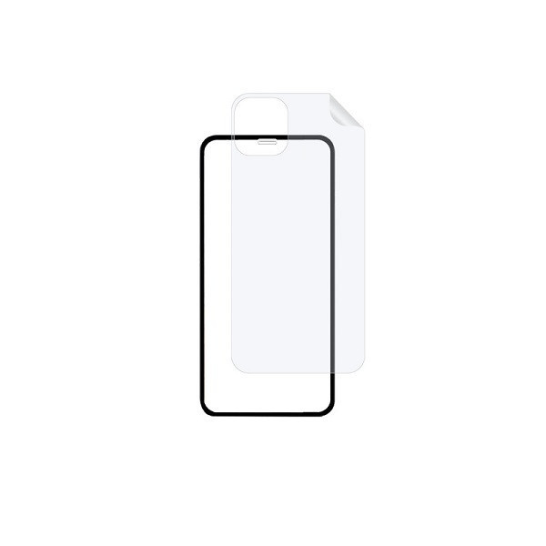 محافظ صفحه نمایش جانبو مدل 2FN مناسب برای گوشی موبایل اپل iPhone 13 به همراه محافظ پشت گوشی