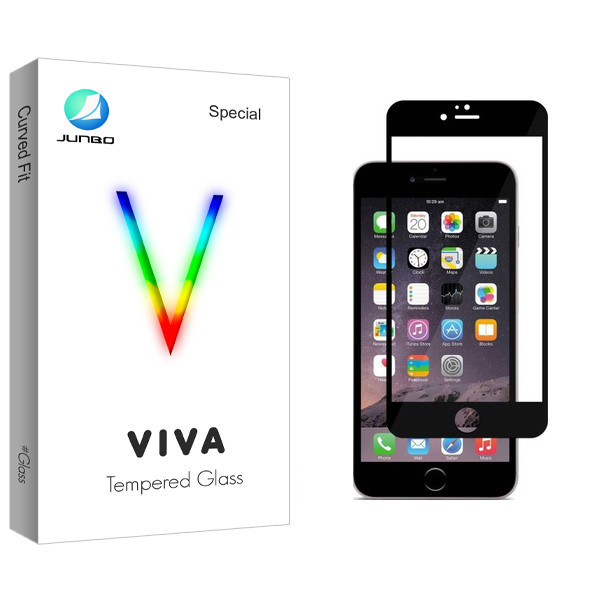 محافظ صفحه نمایش شیشه ای جانبو مدل Viva Glass مناسب برای گوشی موبایل اپل iphone 6/6s