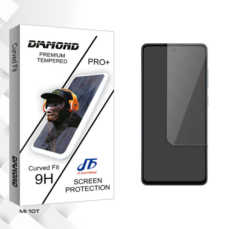 محافظ صفحه نمایش شیشه ای جی اف مدل Diamond Glass مناسب برای گوشی موبایل شیائومی MI 10T
