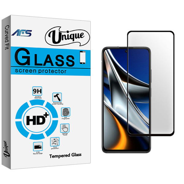 محافظ صفحه نمایش سرامیکی ای اف اس مدل Unique Glass مناسب برای گوشی موبایل شیائومی Poco X4 Pro 5G 2201116PG