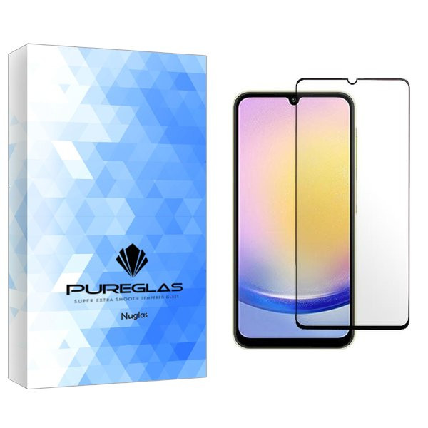 محافظ صفحه نمایش شیشه ای پیور گلس مدل NueGlas مناسب برای گوشی موبایل سامسونگ Galaxy A25