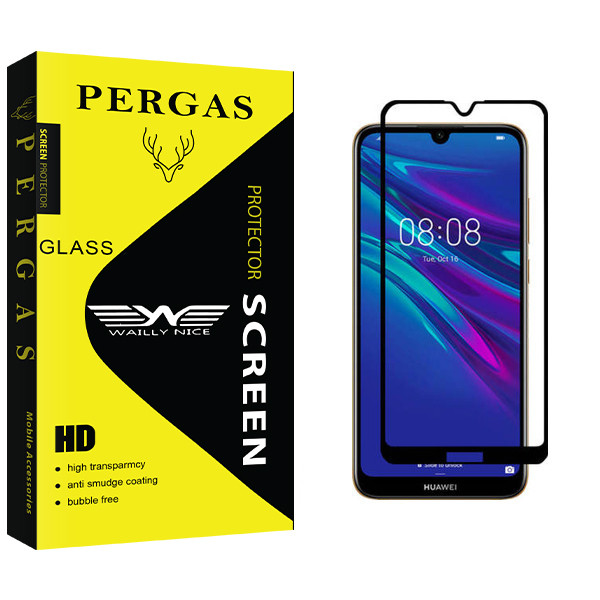 محافظ صفحه نمایش وایلی نایس مدل Pergas Glass مناسب برای گوشی موبایل هوآوی Y6 2019