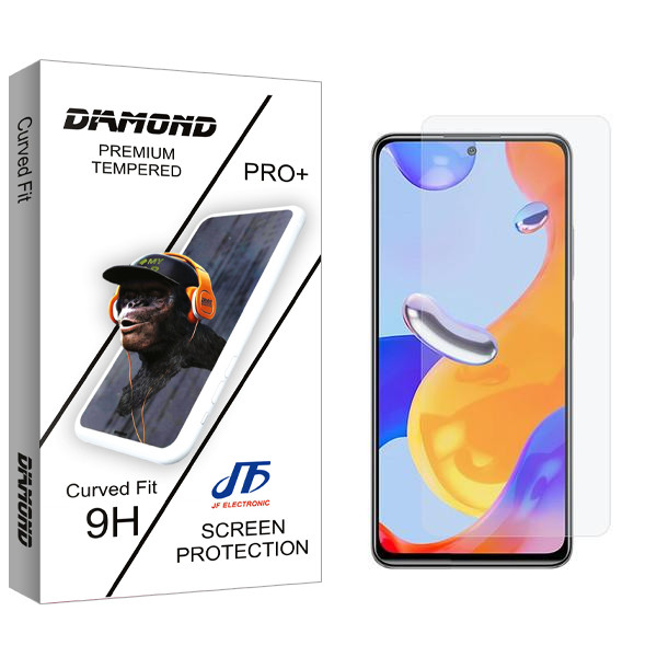 محافظ صفحه نمایش جی اف مدل Diamond مناسب برای گوشی موبایل شیائومی Redmi Note 11 Pro