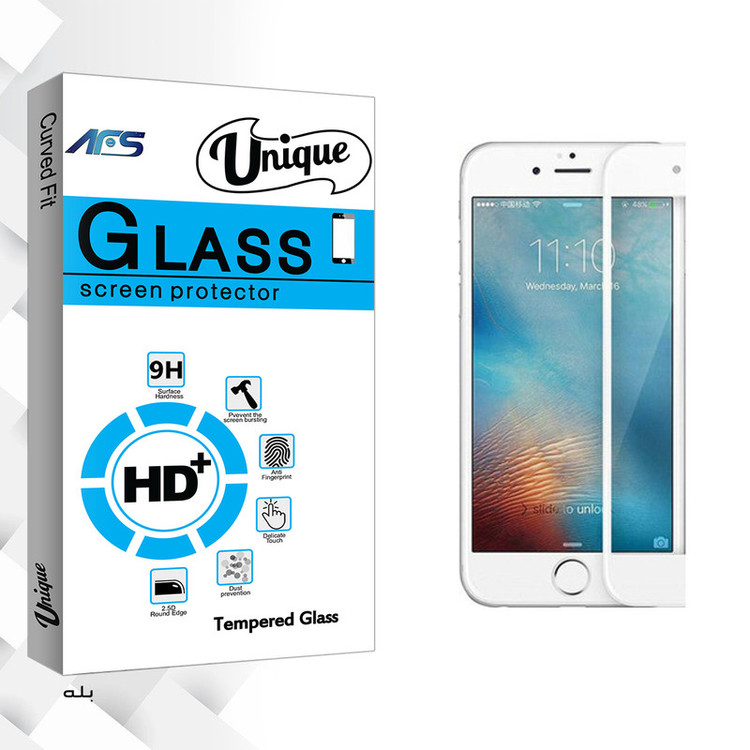 محافظ صفحه نمایش ای اف اس مدل Unique Glass مناسب برای گوشی موبایل اپل iPhone 6/6s