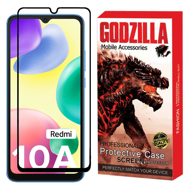 محافظ صفحه نمایش گودزیلا مدل G-Full مناسب برای گوشی موبایل شیائومی Redmi 10A
