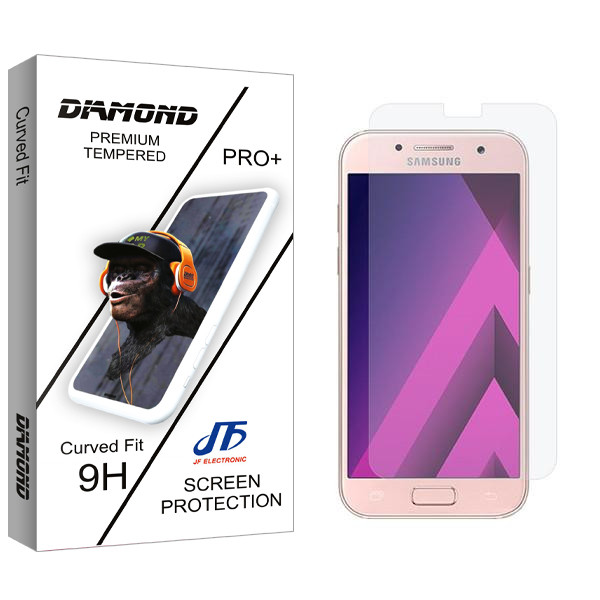 محافظ صفحه نمایش جی اف مدل Diamond مناسب برای گوشی موبایل سامسونگ Galaxy A3 2017