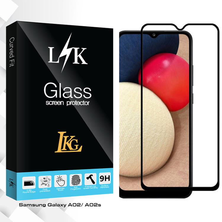محافظ صفحه نمایش سرامیکی ال کا جی مدل LK Glass مناسب برای گوشی موبایل سامسونگ Galaxy A02/ A02s