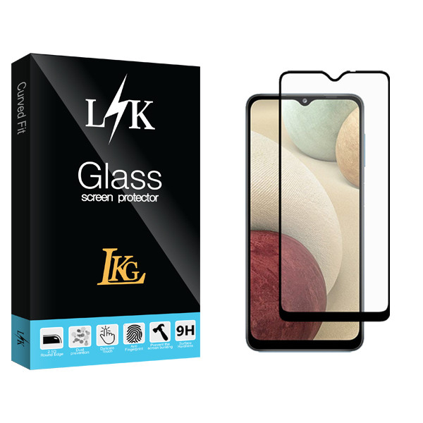محافظ صفحه نمایش سرامیکی مات ال کا جی مدل LK Glass مناسب برای گوشی موبایل سامسونگ Galaxy A12