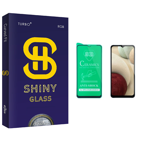 محافظ صفحه نمایش سرامیکی آتوچبو مدل Shiny Glass مناسب برای گوشی موبایل سامسونگ Galaxy A12