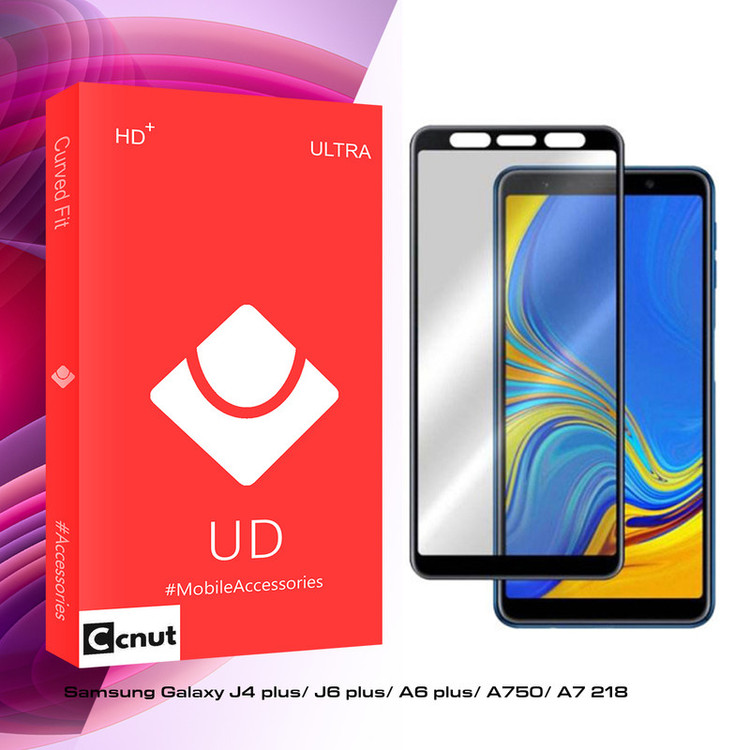 محافظ صفحه نمایش سرامیکی کوکونات مدل UD مناسب برای گوشی موبایل سامسونگ GALAXY J4 plus/ J6 plus/ A6 plus/ A750/ A7 2018