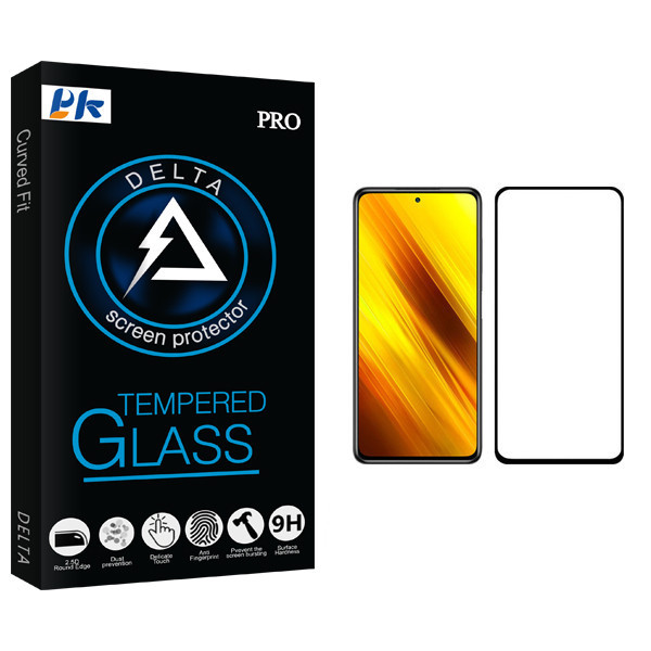 محافظ صفحه نمایش سرامیکی پی کی مدل Delta مناسب برای گوشی موبایل شیائومی POCO X3 NFC