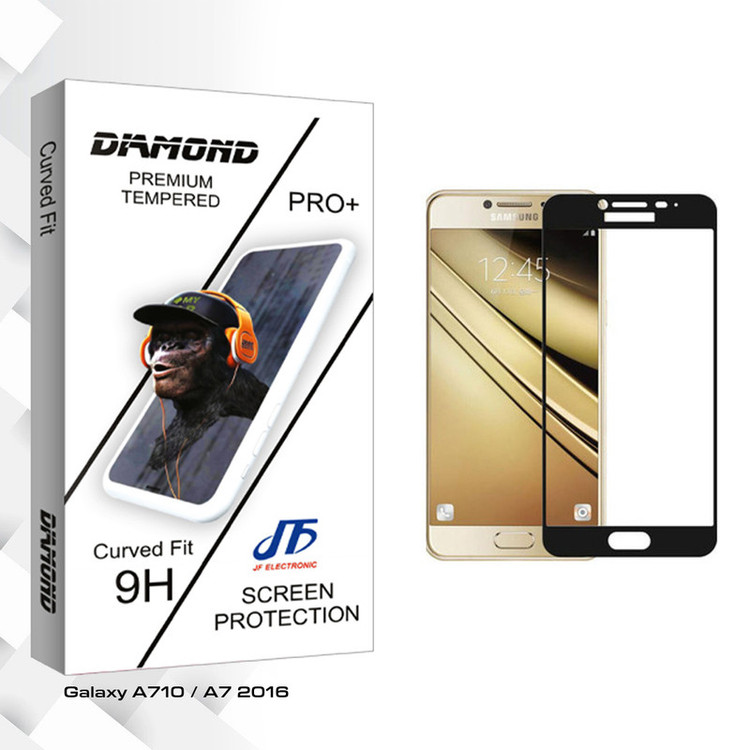 محافظ صفحه نمایش جی اف مدل Diamond glass مناسب برای گوشی موبایل سامسونگ Galaxy A7 2016