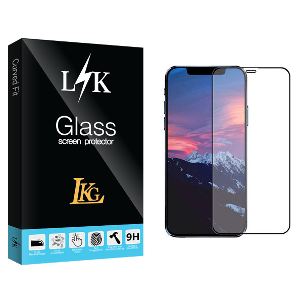 محافظ صفحه نمایش سرامیکی ال کا جی مدل LK Glass مناسب برای گوشی موبایل اپل iPhone 12 mini