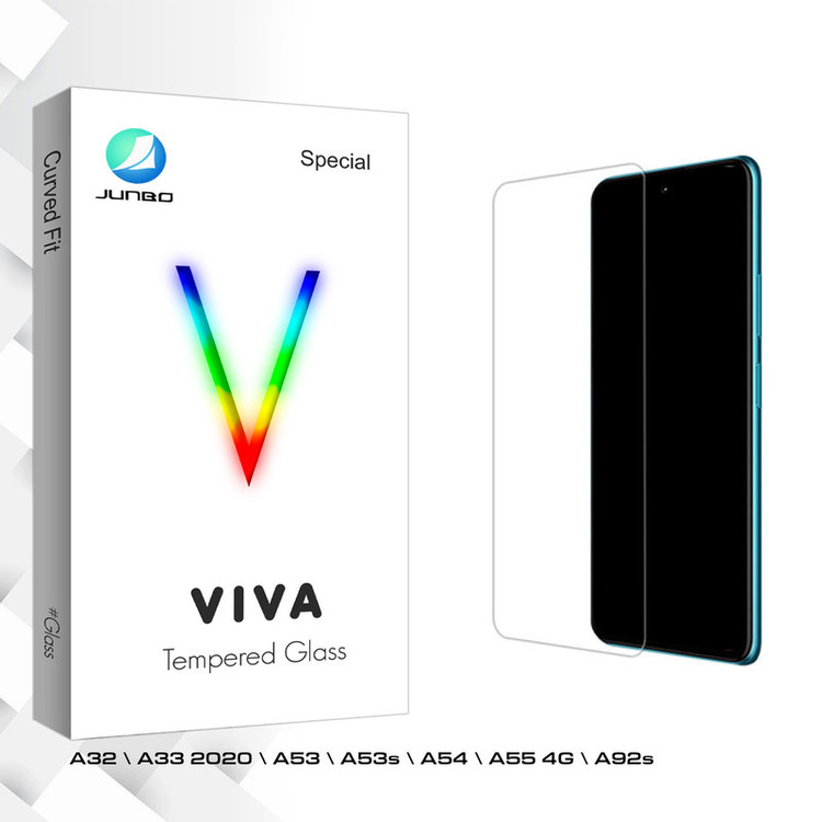 محافظ صفحه نمایش شیشه ای جانبو مدل Viva Glass MIX3 مناسب برای گوشی موبایل اوپو A32 \ A33 2020 \ A53 \ A53s \ A54 \ A55 4G \ A92s