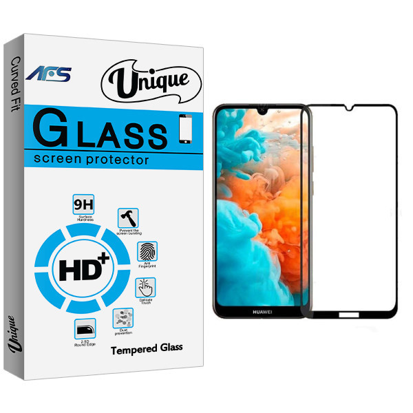 محافظ صفحه نمایش ای اف اس مدل Unique Glass مناسب برای گوشی موبایل هوآوی Y6 2019