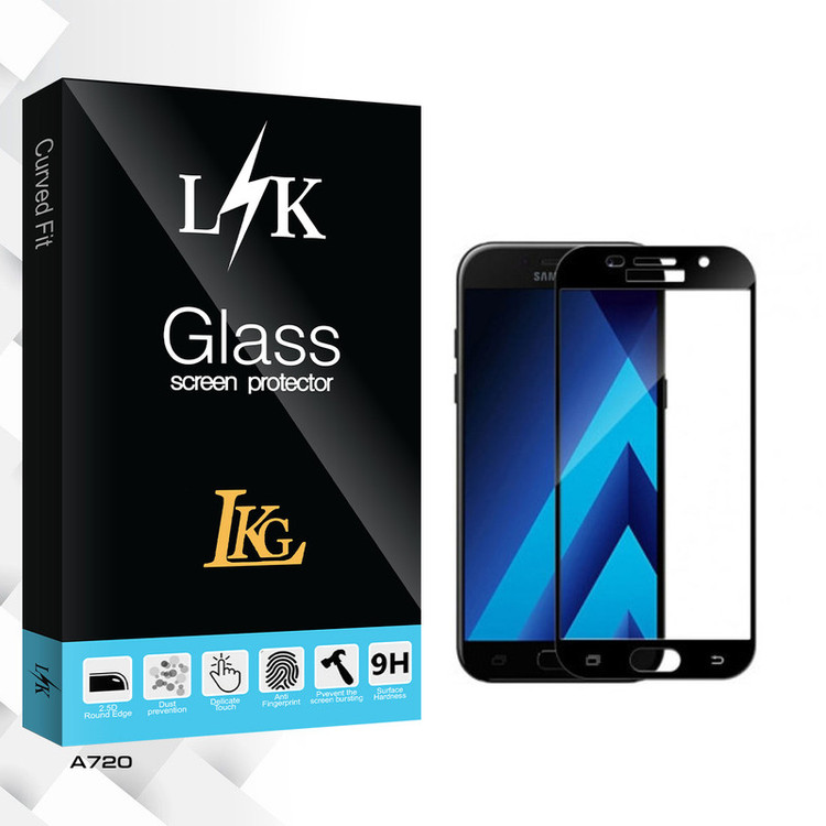 محافظ صفحه نمایش سرامیکی ال کا جی مدل LK Glass مناسب برای گوشی موبایل سامسونگ Galaxy A720 / A7 2017