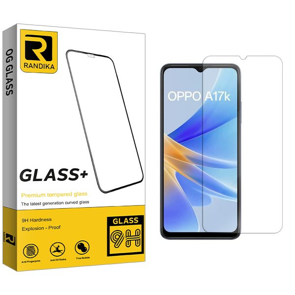 محافظ صفحه نمایش راندیکا مدل RK مناسب برای گوشی موبایل اوپو A17k