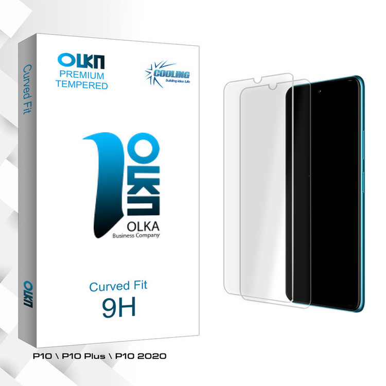 محافظ صفحه نمایش شیشه ای کولینگ مدل Olka Glass MIX مناسب برای گوشی موبایل جی پلاس P10 \ P10 Plus \ P10 2020 بسته دو عددی
