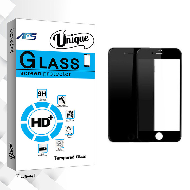 محافظ صفحه نمایش ای اف اس مدل Unique Glass مناسب برای گوشی موبایل اپل iPhone 7