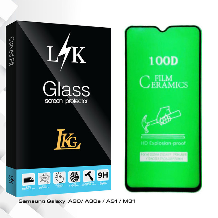 محافظ صفحه نمایش سرامیکی ال کا جی مدل LK Glass مناسب برای گوشی موبایل سامسونگ Galaxy A30/ A30s / A31 / M31
