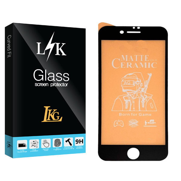 محافظ صفحه نمایش ال کا جی مدل LK Glass مناسب برای گوشی موبایل اپل Iphone 8