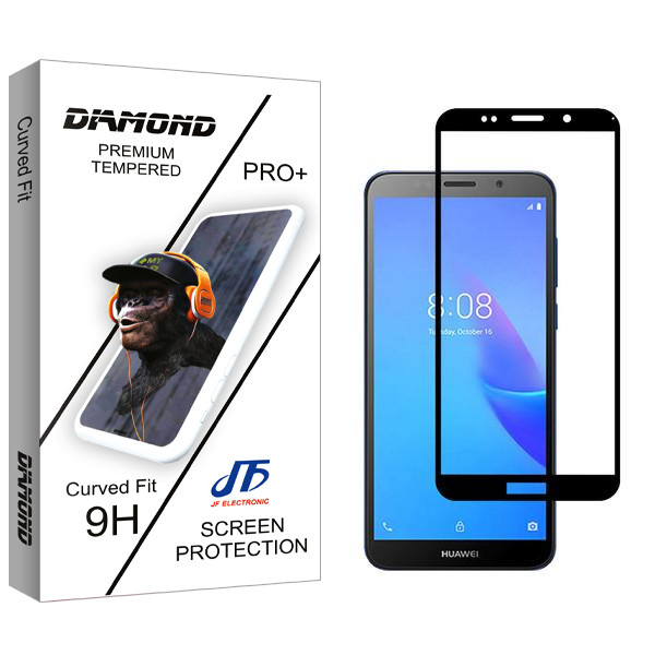 محافظ صفحه نمایش جی اف مدل Diamond مناسب برای گوشی موبایل هوآوی Y5 Prime 2018