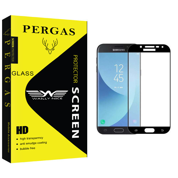 محافظ صفحه نمایش وایلی نایس مدل Pergas Glass مناسب برای گوشی موبایل سامسونگ Gaslaxy J5 Pro