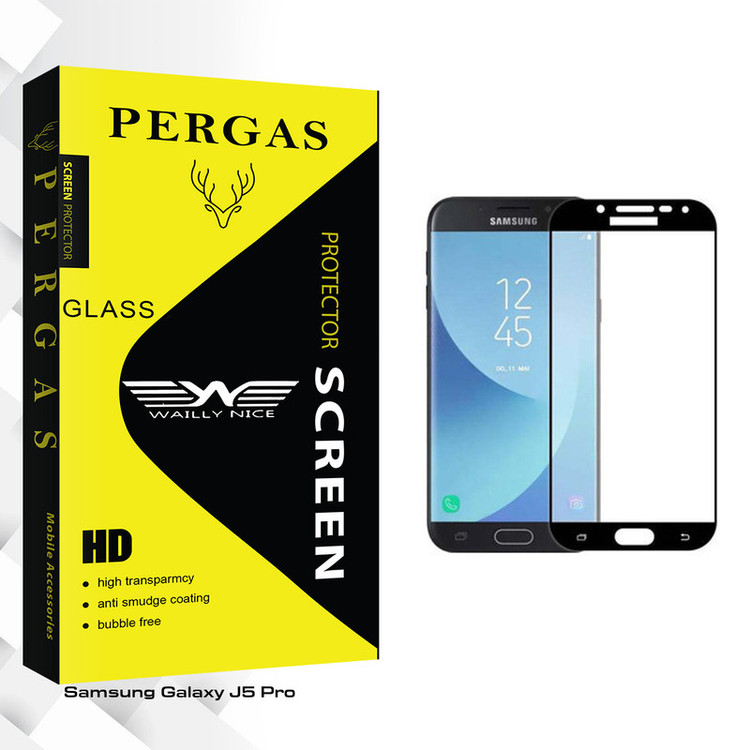 محافظ صفحه نمایش وایلی نایس مدل Pergas Glass مناسب برای گوشی موبایل سامسونگ Gaslaxy J5 Pro