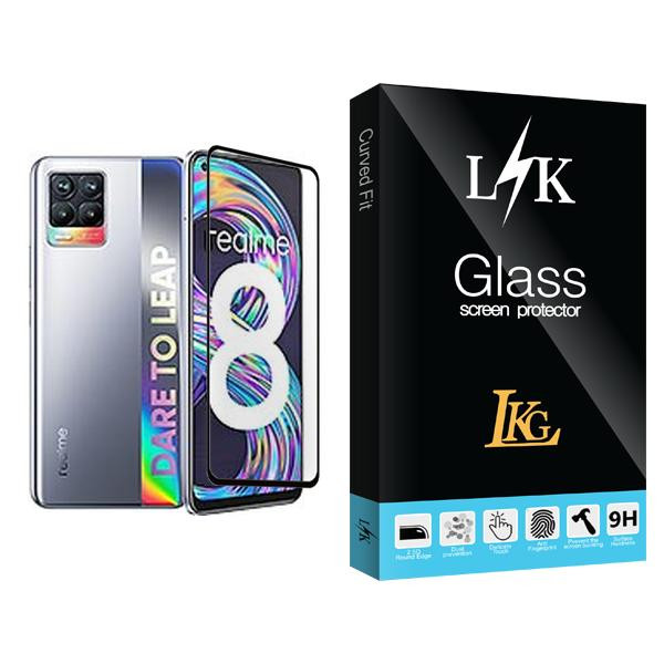 محافظ صفحه نمایش ال کا جی مدل LK Glass MIX001 مناسب برای گوشی موبایل ریلمی 8