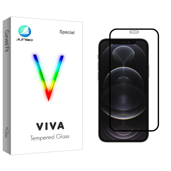 محافظ صفحه نمایش جانبو مدل Viva Glass مناسب برای گوشی موبایل اپل iPhone 12 Pro