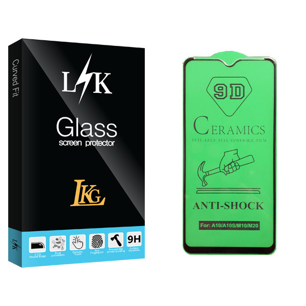 محافظ صفحه نمایش سرامیکی ال کا جی مدل LK Glass مناسب برای گوشی موبایل سامسونگ Galaxy A10