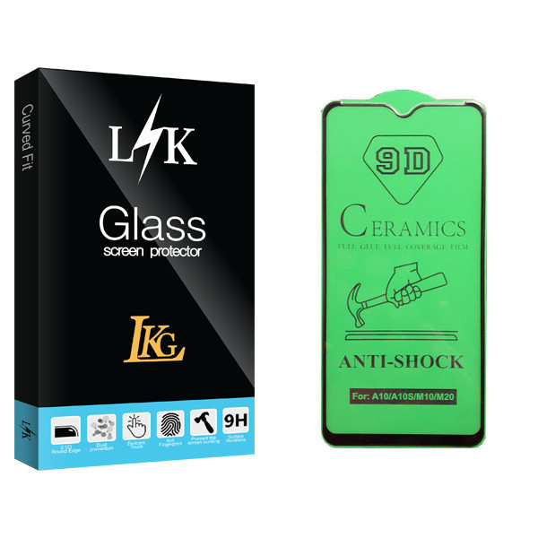 محافظ صفحه نمایش سرامیکی ال کا جی مدل LK Glass مناسب برای گوشی موبایل سامسونگ Galaxy A10