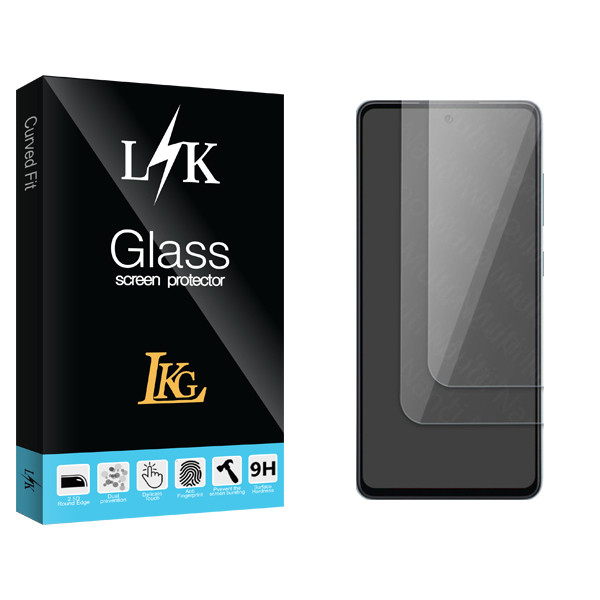 محافظ صفحه نمایش شیشه ای ال کا جی مدل LK Glass مناسب برای گوشی موبایل شیائومی POCO X3 \ X3 GT \ X3 Pro \ F3 \ F3 Pro \ F3 5G بسته دو عددی