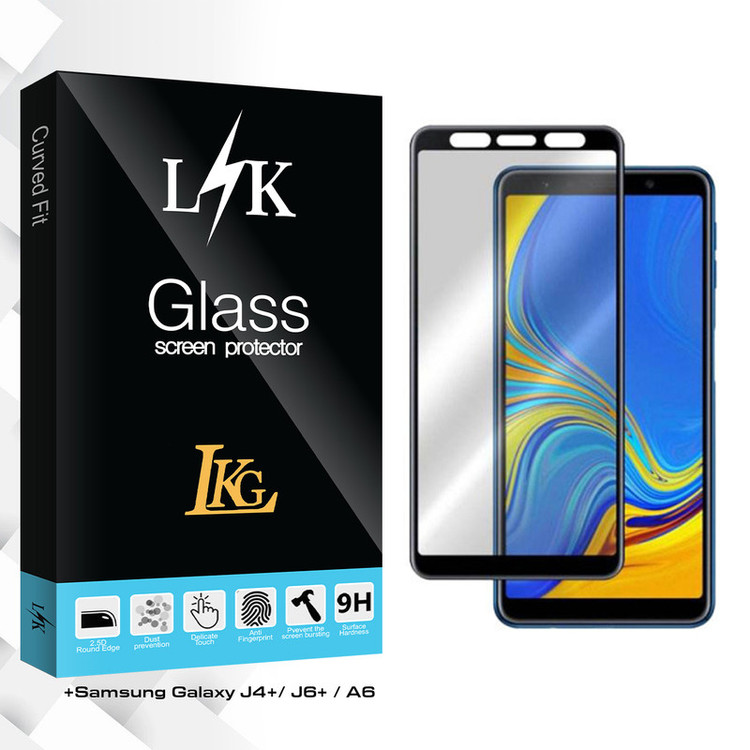 محافظ صفحه نمایش سرامیکی ال کا جی مدل LK Glass مناسب برای گوشی موبایل سامسونگ Galaxy J4/ J6 / A6 plus