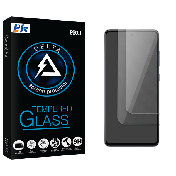 محافظ صفحه نمایش شیشه ای پی کی مدل Delta Glass مناسب برای گوشی موبایل شیائومی POCO X4 NFC \ X4 5G بسته دو عددی