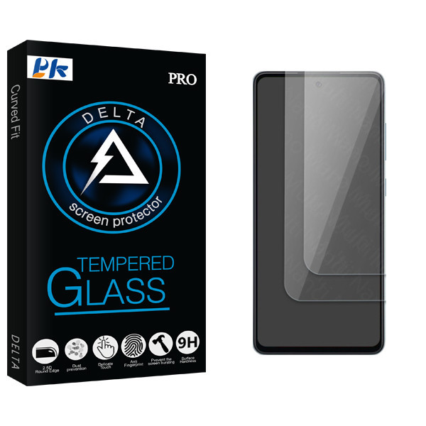 محافظ صفحه نمایش شیشه ای پی کی مدل Delta Glass مناسب برای گوشی موبایل شیائومی POCO X4 NFC \ X4 5G بسته دو عددی