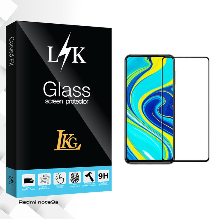 محافظ صفحه نمایش ال کا جی مدل LK Glass مناسب برای گوشی موبایل شیائومی Redmi note9s
