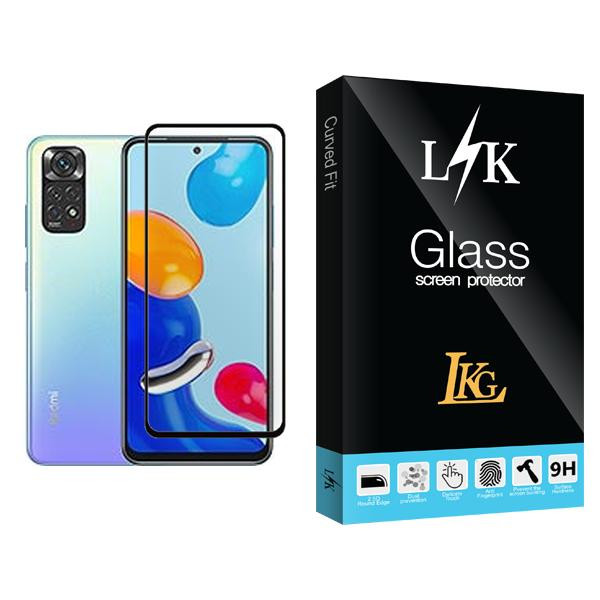 محافظ صفحه نمایش ال کا جی مدل LK Glass MIX001 مناسب برای گوشی موبایل شیائومی Redmi Note 11