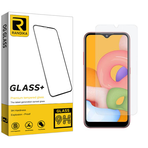 محافظ صفحه نمایش راندیکا مدل RK مناسب برای گوشی موبایل سامسونگ Galaxy A01