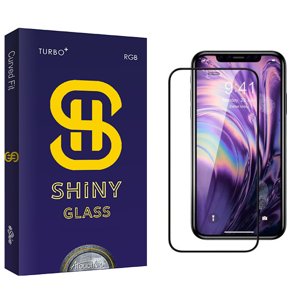محافظ صفحه نمایش مات آتوچبو مدل Shiny Glass مناسب برای گوشی موبایل اپل iphone 12 pro